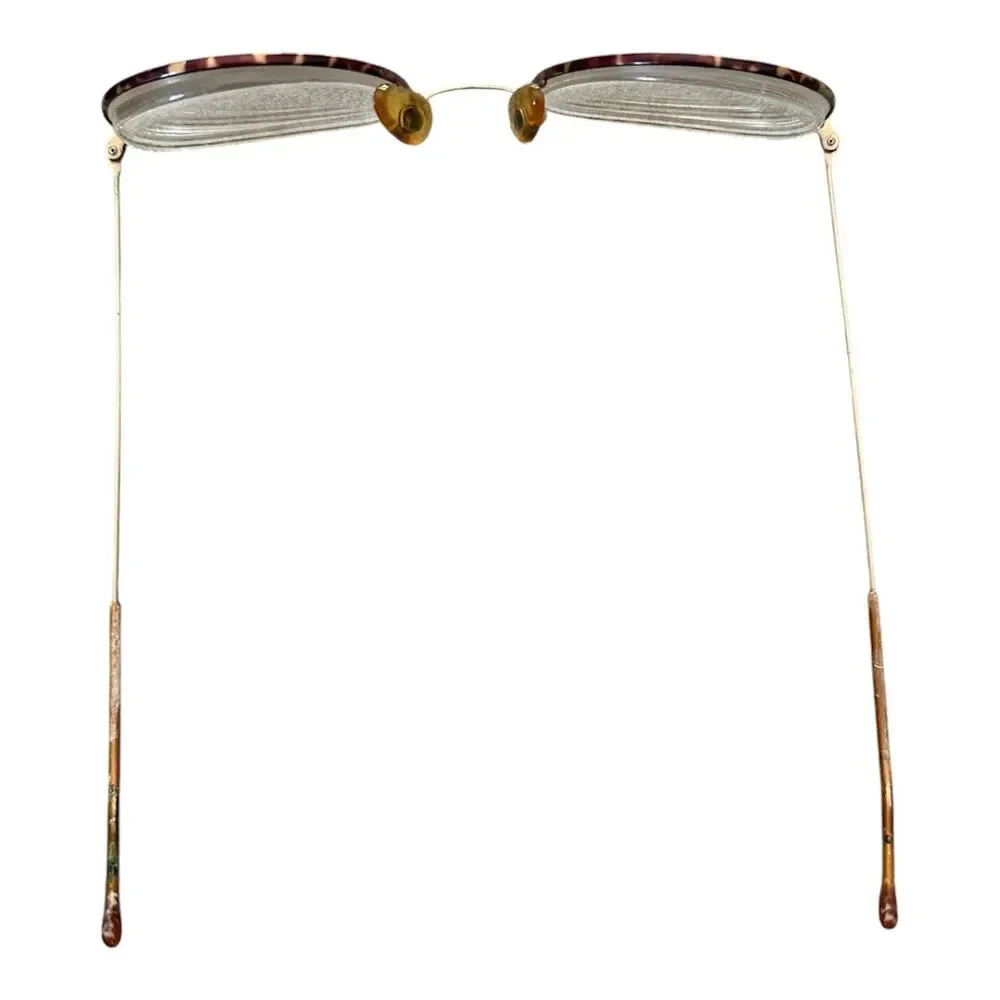 Brooks Brothers Italy BB 128 1007 49 19 140 Gold Tortoise Eyeglass Frames